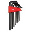 Performance Tool 9-Pc Metric Long Hex Key Set, W1394 W1394